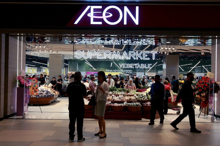 Aeon Co (M) Bhd's net profit which rose 54.1 per cent in the first quarter of 2024 (Q1 2024) is above Affin Hwang Investment Bank Bhd and consensus' estimates. STR / FAIZ ANUAR