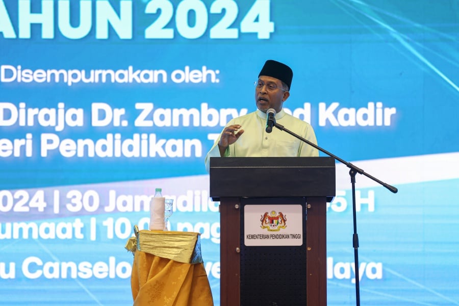 Minister Datuk Seri Dr Zambry Abdul Kadir said the initiative would enhance the students’ marketability by aligning their skills with the current needs of the nation.- BERNAMA pic