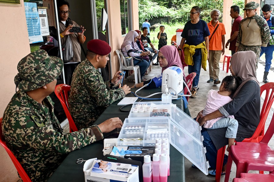 he number of flood victims in Terengganu remains at 473 people from 157 families at two relief centres in Dungun as of this morning, according to the National Disaster Control Centre of the National Disaster Management Agency (Nadma).- BERNAMA pic