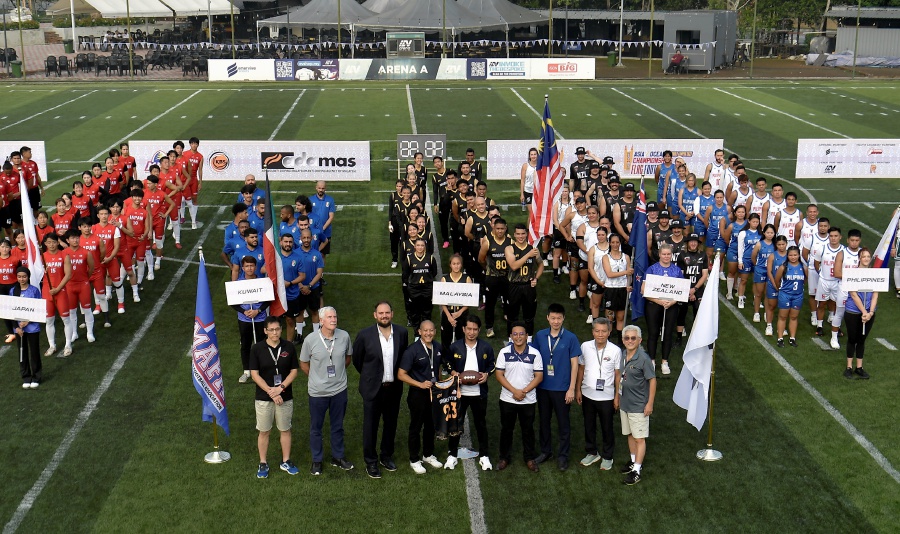  The International Federation of American Football (IFAF) Asia-Oceania Continental Flag Football Championship from Oct 27-29 in Shah Alam will be used as a “measuring stick” by the Sports Ministry.- BERNAMA Pic