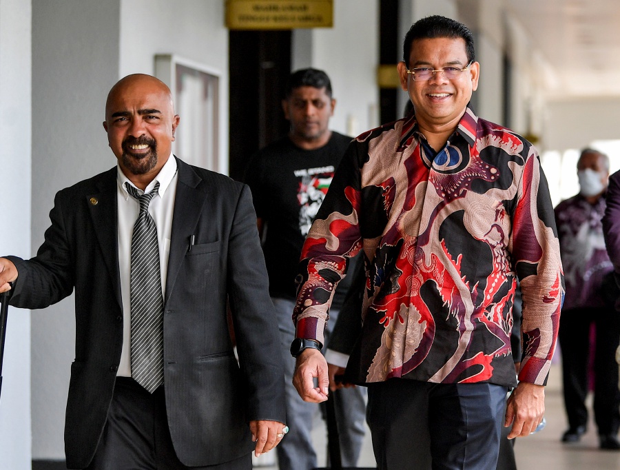 Datuk Lokman Noor Adam was today acquitted and discharged by the Sessions Court on one charge of spreading fake news on Covid-19 vaccinations two years ago. - BERNAMA Pic