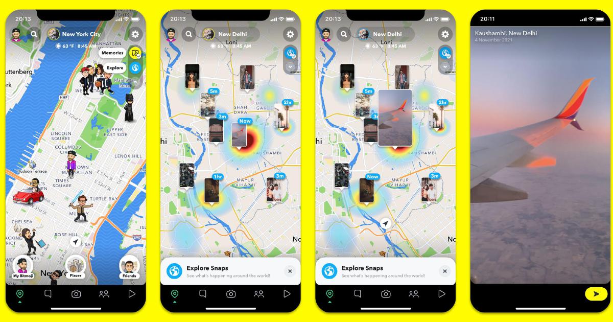 Today, Snap is making Snap Map even more personalised with two original Lay...