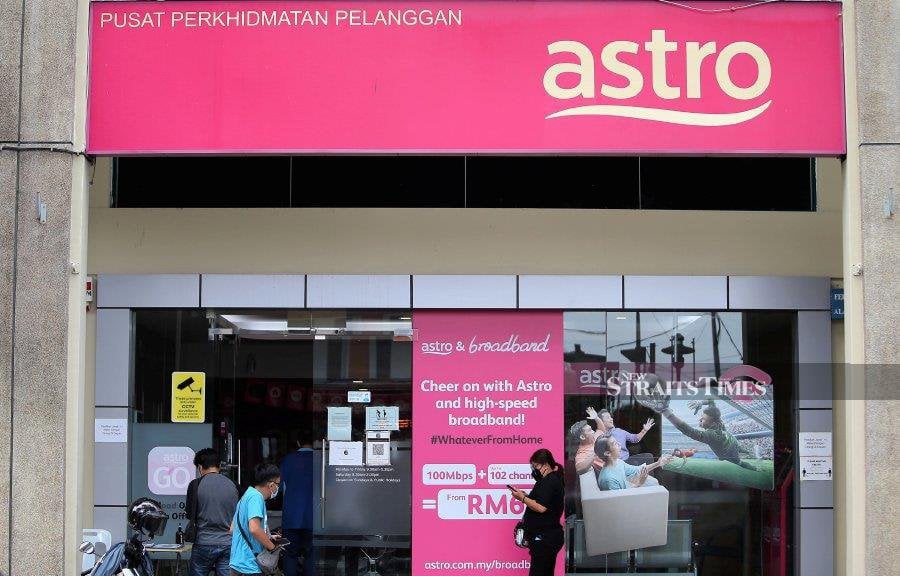 Hong Leong Investment Bank Bhd (HLIB) has downgraded its call on Astro Holdings Bhd  to a sell and cut its earnings forecast for financial year 2024 (FY24) by 45 per cent on continued weak demand for its products. NSTP/MIKAIL ONG