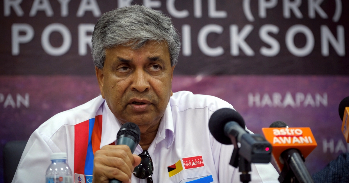 Port Dickson by-election: Danyal Balagopal denies receiving RM25 