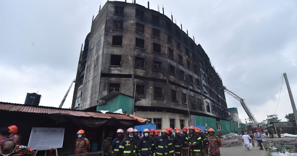 Bangladesh factory owner held after fire kills 52