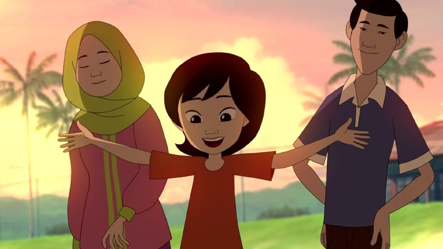 Award-winning animated short film 'Batik Girl' makes its national debut