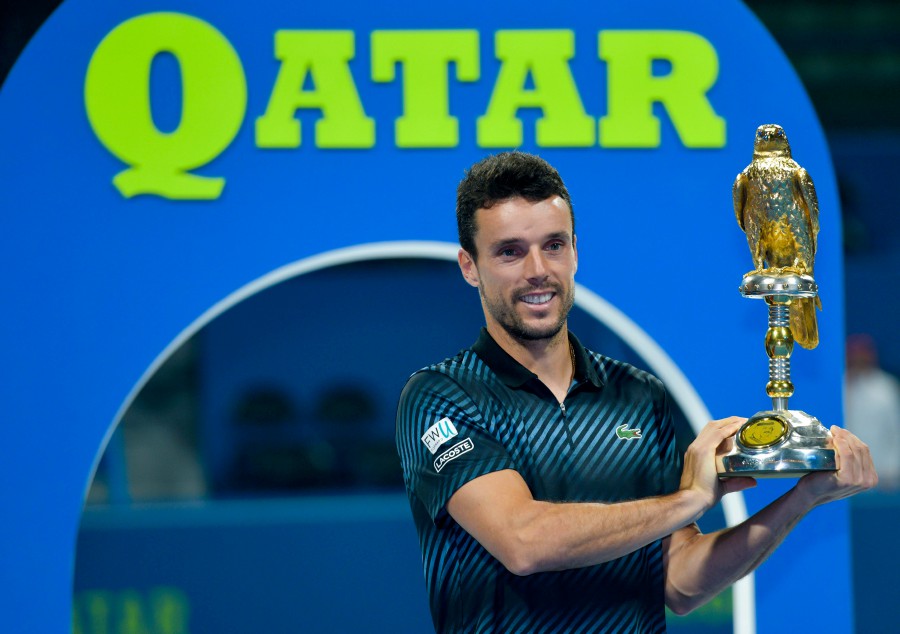 Djokovic's conqueror Bautista Agut takes Qatar Open title ...