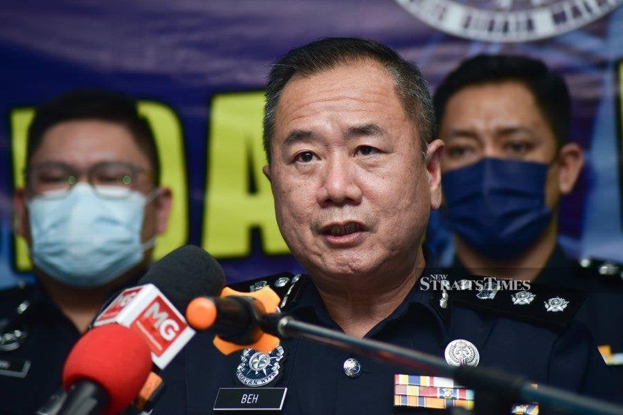 Sentul district police chief ACP Beh Eng Lai said police received reports lodged by Amanah and Selangor PKR youth at the Dang Wangi police headquarters yesterday. - NSTP/GENES GULITAH