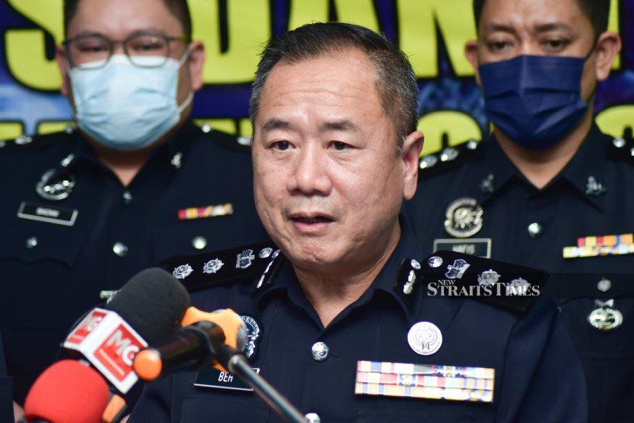 Sentul district police chief Assistant Commissioner Beh Eng Lai said most of the police officers involved in the case were Malays. - NSTP file pic