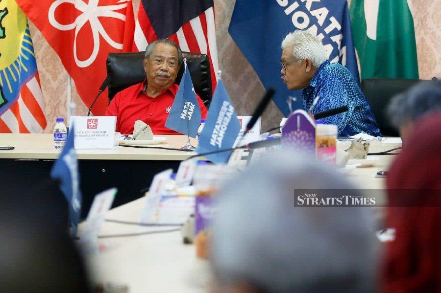 A Parti Pribumi Bersatu Malaysia (Bersatu) leader has shot down rumours on the alleged sacking of its secretary-general Datuk Seri Hamzah Zainuddin ahead of the party’s meeting, tonight. - NSTP file pic