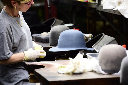 Italy s hatmaker to the stars looks to roots for revival