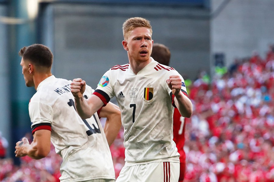 Denmark-Belgium UEFA Euro score: Kevin De Bruyne inspires comeback win  after tributes to Christian Eriksen 