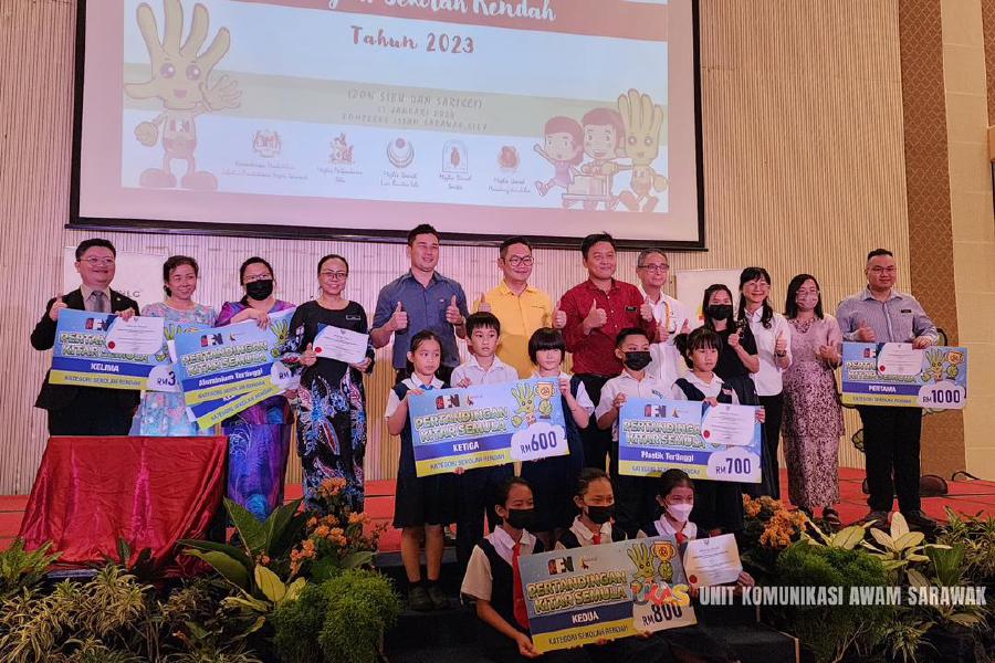 The competition, which ran from July 1 to Dec 30 in 2023, saw the participation of 32 secondary and primary schools from Sibu and Sarikei. - File pic credit (UKAS)