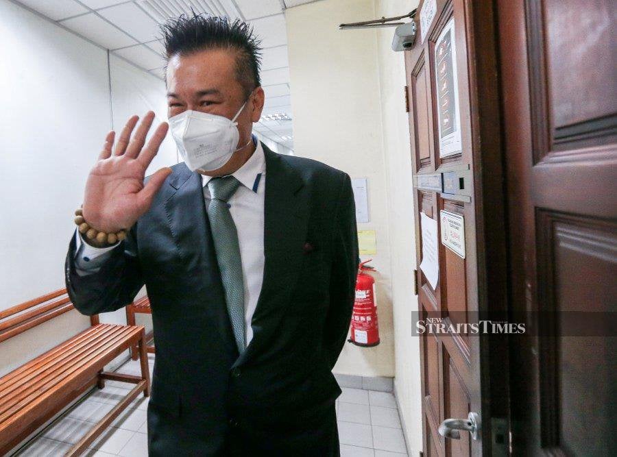 The accused, Chan Eng Leong pleaded not guilty to all six charges.- NSTP/Danial Saad 