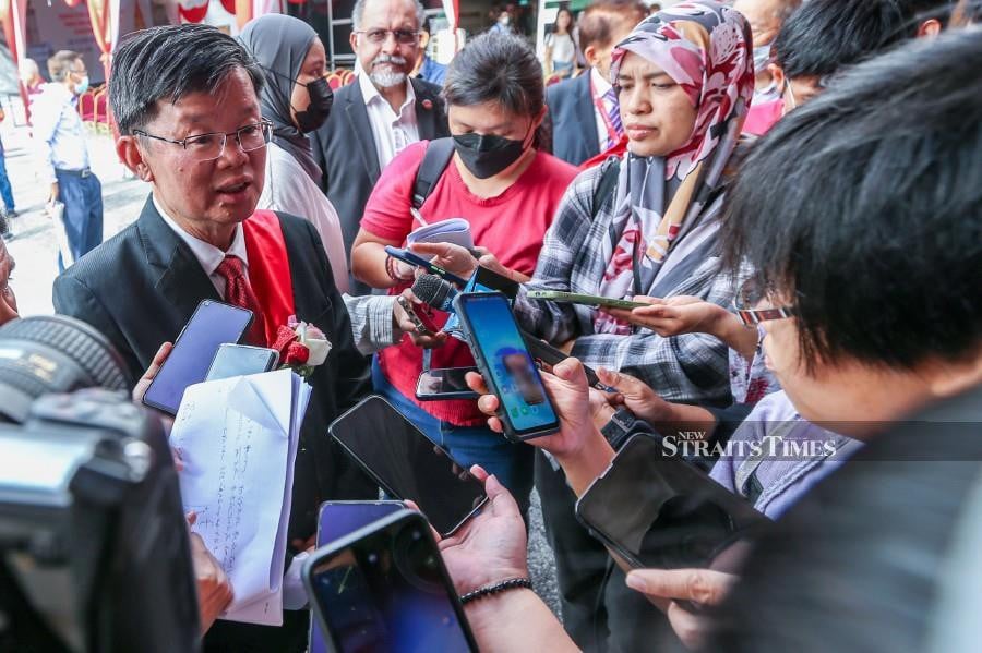 Penang Chief Minister Chow Kon Yeow said the recovery process has reached 97 per cent this morning with the remaining 9,760 consumers in 11 areas in the Barat Daya district expected to get back their water supply late today. NSTP/DANIAL SAAD