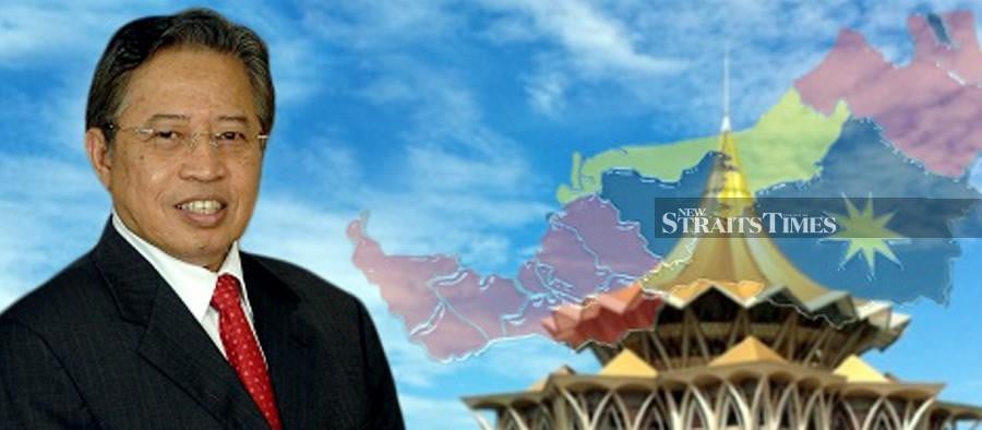 Sarawak Premier Tan Sri Abang Johari Tun Openg.