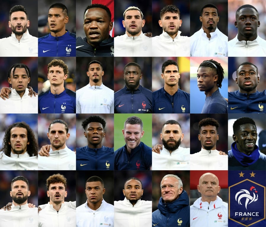 Varane And Giroud Named In France Squad For World Cup | New Straits ...