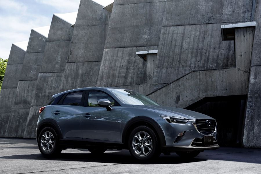 The compact SUV CX-3 is now available in three variants.