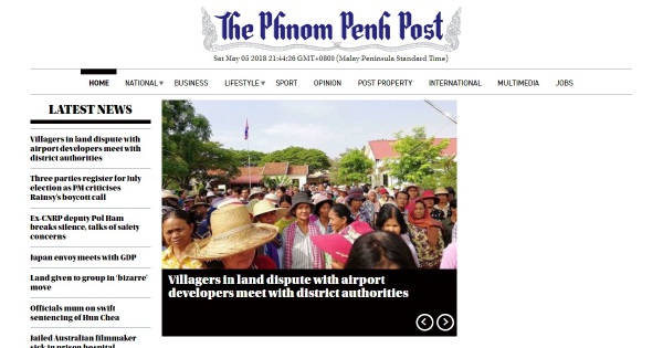 Cambodia's 'last Truly Independent' Newspaper Sold To Malaysian | New ...