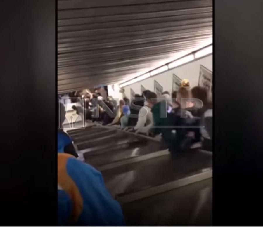 Watch Horrific Malfunction Of Rome Escalator Seriously