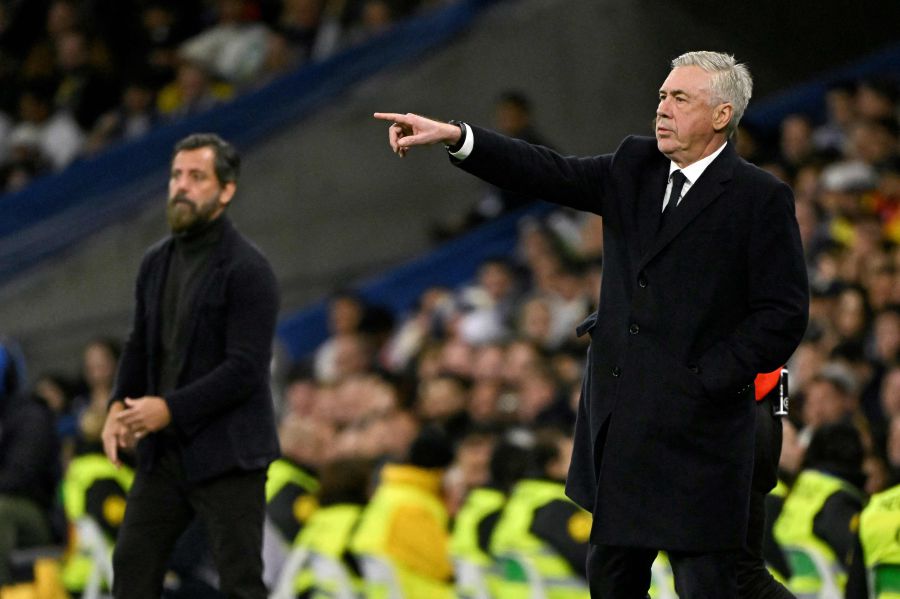 Carlo Ancelotti insisted Real Madrid ‘must not forget what happened’ as the La Liga leaders return to Valencia Saturday where forward Vinicius Jr was racially abused last season. - AFP pic
