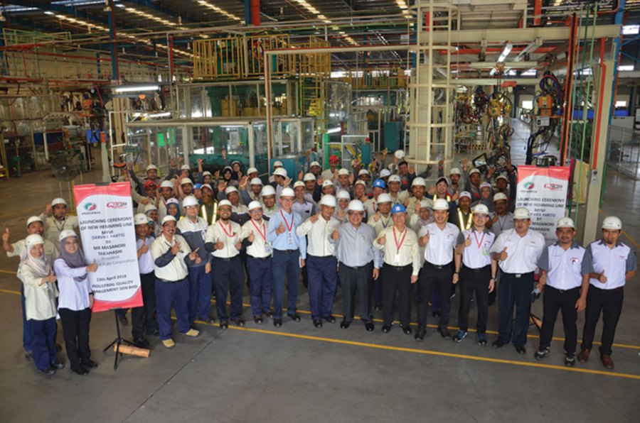 Perodua Opens New Parts Production Line