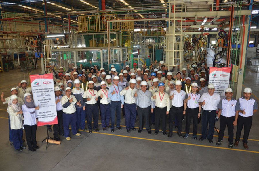 Perodua opens new parts production line  New Straits 