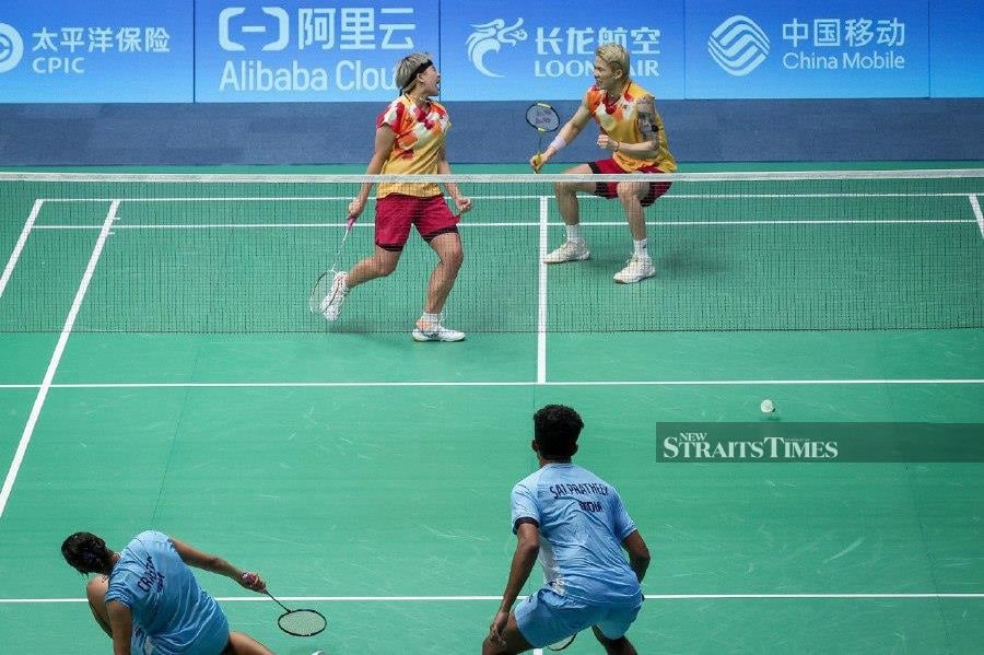 Chen Tang Jie-Toh Ee Wei are still an incomplete mixed doubles pair. - NSTP file pic