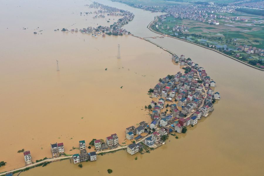 Man-made global warming exacerbated an incident of extreme flooding and heat in eastern China in 2020, according to a study released Wednesday, which highlighted the need to prepare for increasingly intense episodes of such weather in the country. - AFP file pic