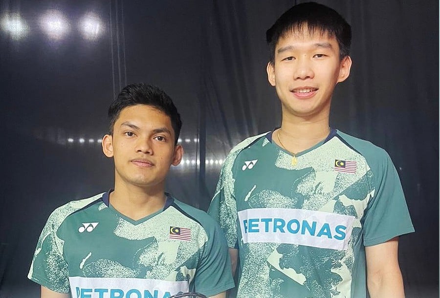 For the emerging national men’s pair, Choong Hon Jian and Haikal Nazri, their exceptional achievement of clinching back-to-back titles was supposed to be widely celebrated, representing a rare occurrence in Malaysian badminton. PIC COURTESY OF BAM