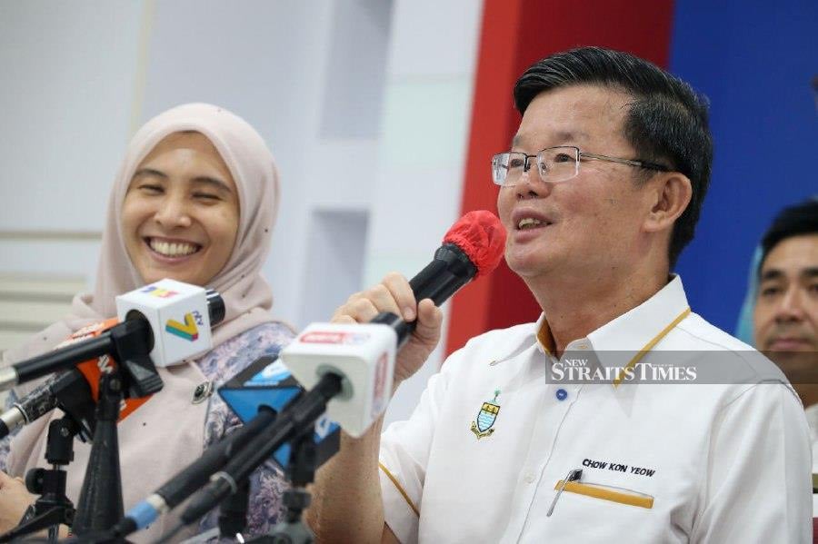 Chief Minister Chow Kon Yeow, who heads the Penang unity pact, today said the decision was unanimously agreed by all parties in the unity pact. - NSTP/MIKAIL ONG