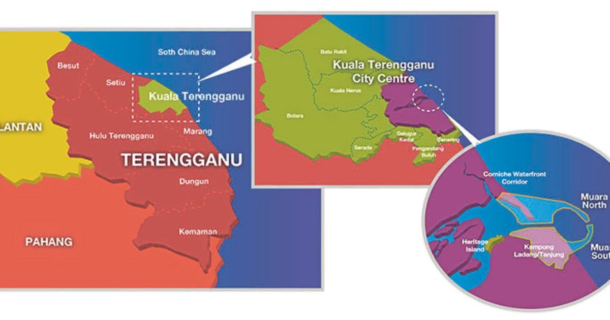 Terengganu map hulu Hulu Terengganu