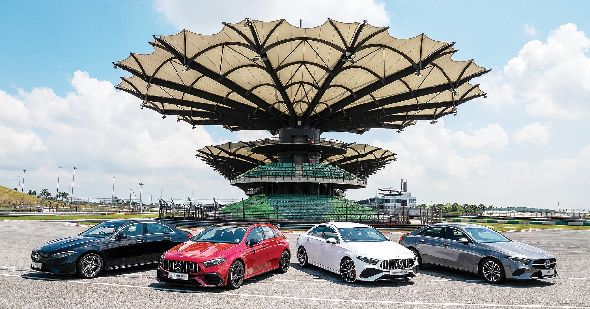 Mercedes-benz Driving Experience: A-ces Get Their Day In The Sun 