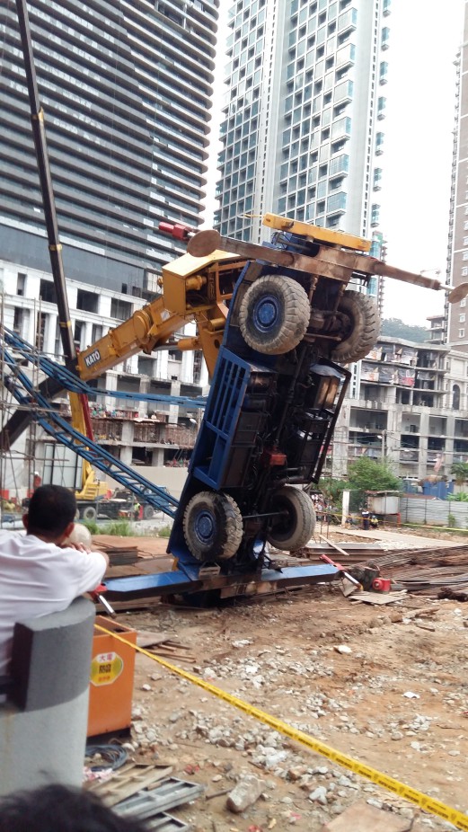 Construction Worker Pinned, Killed Under Collapsed Crane