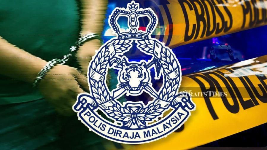 Police at the Sungai Bakap police station were alerted to the discovery of the 40-year-old victim under her bed hours after the incident. - NSTP file pic