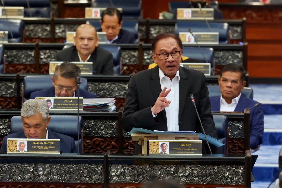 Datuk Seri Anwar Ibrahim said the government is taking into account the financial implications involved and is looking to solve the issues in stages. - BERNAMA pic