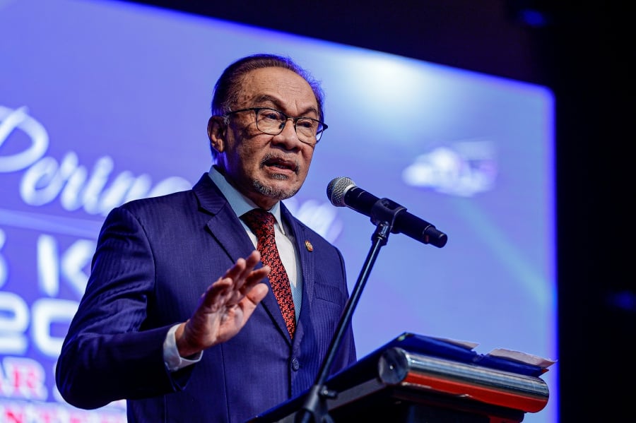 Prime Minister Datuk Seri Anwar Ibrahim said the Finance Ministry was giving way to the Home Ministry to speed up the tender process. Bernama Pic