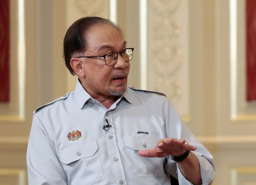 Prime Minister Datuk Seri Anwar Ibrahim said MCBA had started its duties yesterday, though the law governing the agency would only be tabled in Parliament in July. - BERNAMA pic