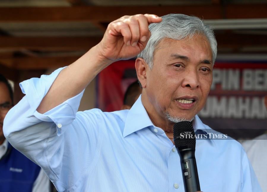 Deputy Prime Minister Datuk Seri Dr Ahmad Zahid Hamidi said DAP has given its promise that the party will always respect the religion of Islam as enshrined in the constitution.-NSTP/NIK ABDULLAH NIK OMAR