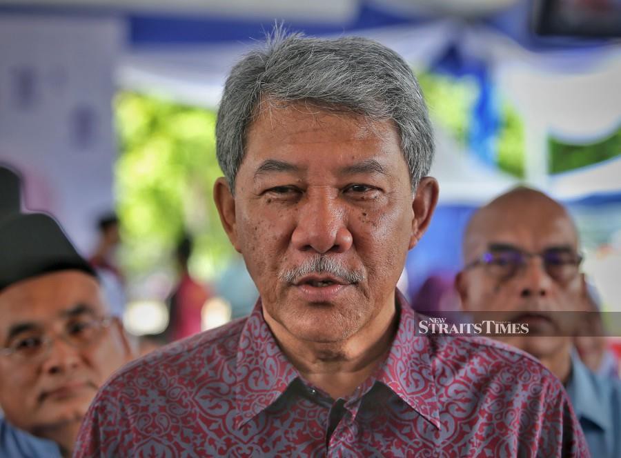 Foreign Minister Datuk Seri Mohamad Hasan is on a two-day official visit to Singapore. NSTP file pic