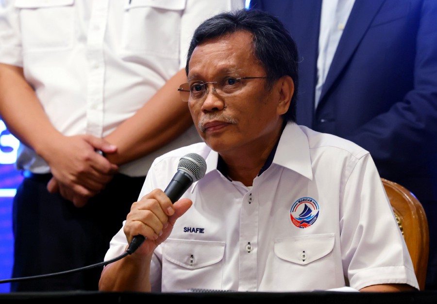 Parti Warisan president Datuk Seri Mohd Shafie Apdal. - BERNAMA PIC