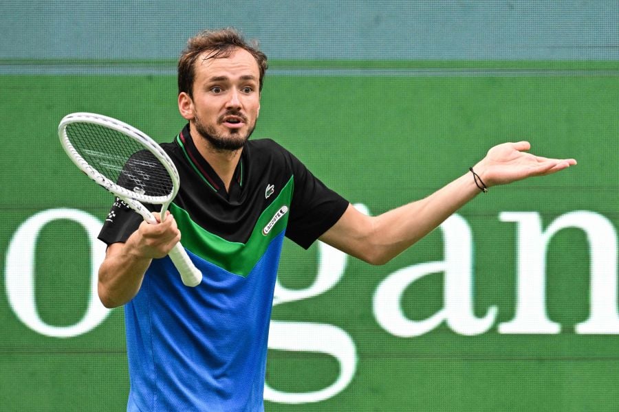 Defending champion Medvedev out of Shanghai Masters