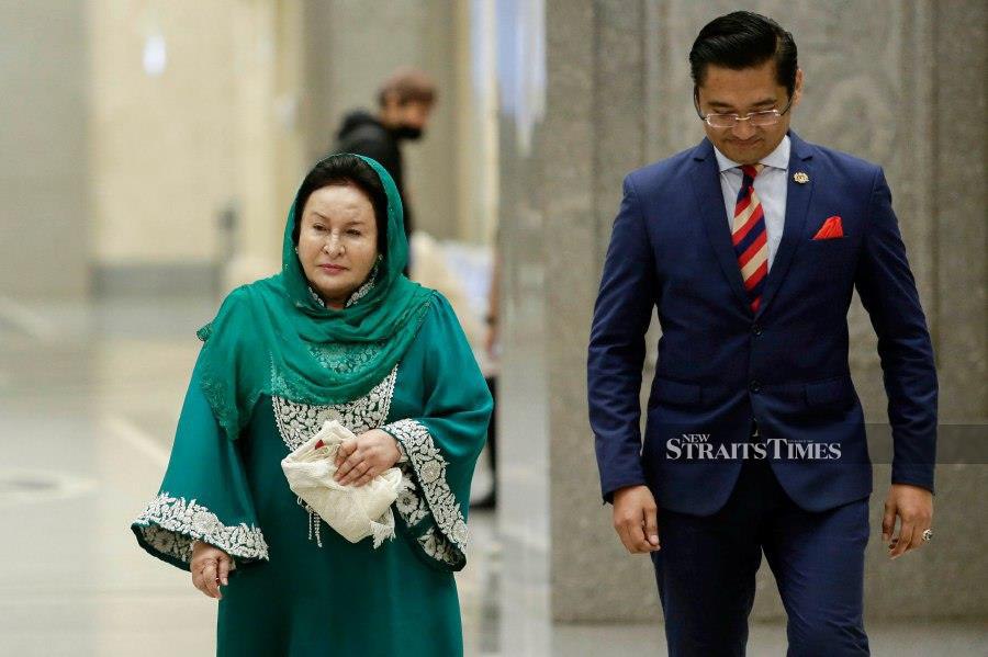 Datin Seri Rosmah Mansor has filed for representation to the Attorney-General's Chambers regarding money laundering charges and tax evasion, where trial is scheduled for this Friday. -NSTP/AIZUDDIN SAAD