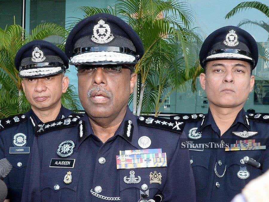 City police chief Datuk Allaudeen Abdul Majid said so far police have recorded statements from 35 individuals, including students who are alleged victims of bullying at the school. - NSTP/SAIFULLIZAN TAMADI 