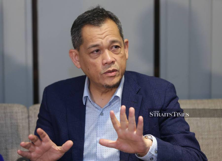 Malaysian chef de mission to the 2024 Paris Olympics Datuk Hamidin Mohd Amin. - NSTP/MOHAMAD SHAHRIL BADRI SAALI
