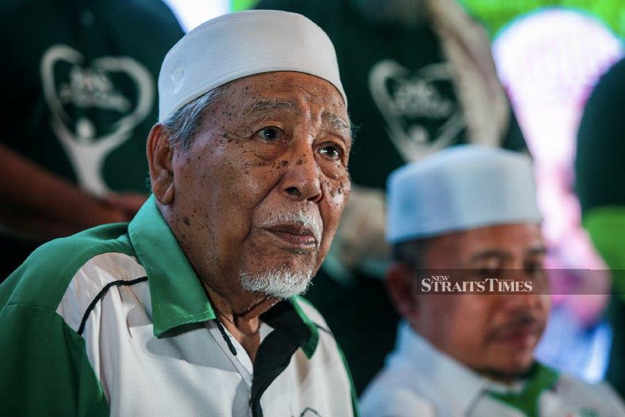 Pas Spiritual Leader Datuk Hashim Jasin. - NSTP/LUQMAN HAKIM ZUBIR