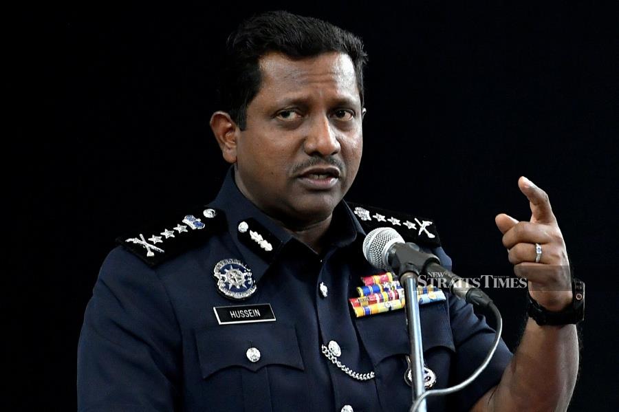 Selangor police chief Datuk Hussein Omar said investigations have been initiated to identify individuals, who disclosed detailed information about the ongoing police investigation, as well as those who have spread the CCTV footage. - Bernama pic