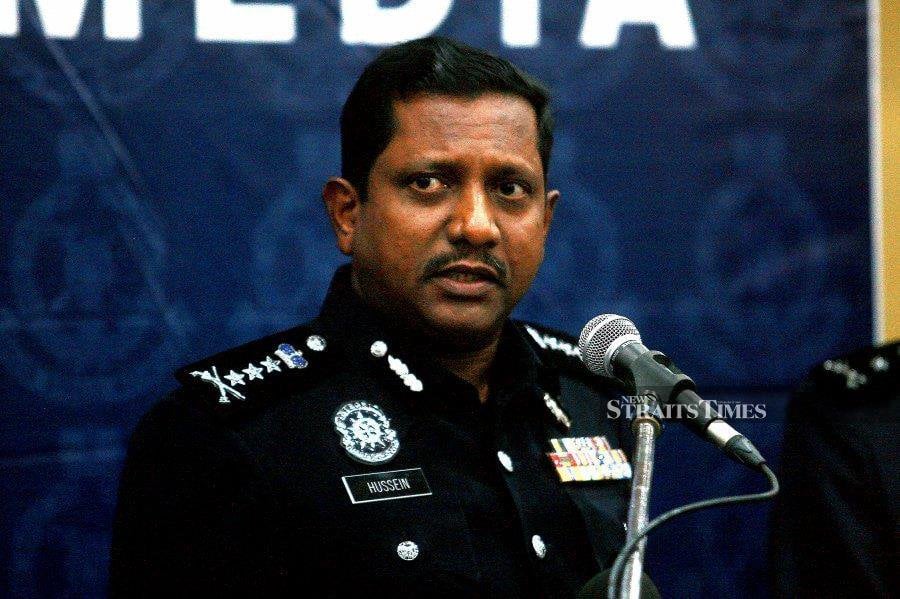 Selangor Police Chief Datuk Hussein Omar Khan said it followed standard operating procedures throught the entire car chase. - NSTP / FAIZ ANUAR 