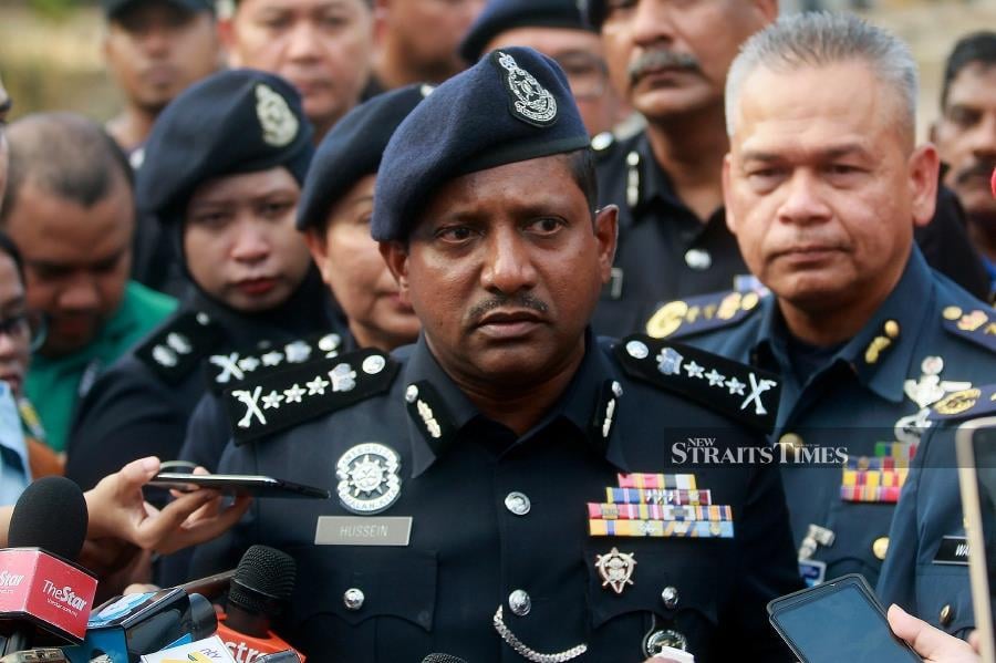 Selangor police chief Datuk Hussein Omar Khan confirmed to New Straits Times that both the bodies will undergo post-mortem procedures at 8am tomorrow at Hospital Tengku Ampuan Rahimah in Klang. - NSTP / FAIZ ANUAR 