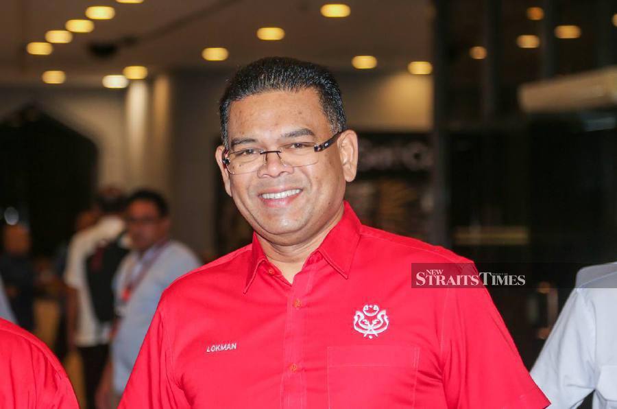 Umno supreme council member Datuk Lokman Adam. - NSTP/ ASWADI ALIAS